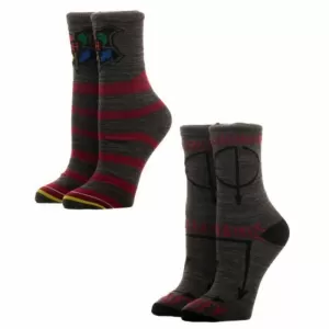 PACK 2 CALCETINES HOGWARTS & HECHIZOS (HARRY POTTER)