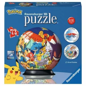 PUZZLE 3D POKEMON BALL 73 PIEZAS (POKEMON). Puzzles.
