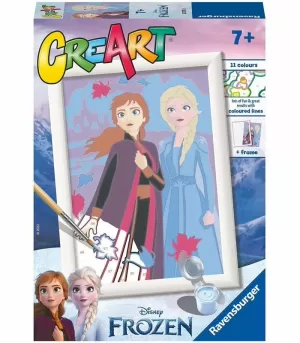 CREART D FROZEN -PINTURA POR NUMEROS-