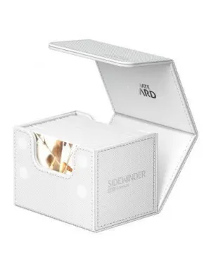 CAJA PARA CARTAS SIDEWINDER 100+ XENOSKIN MONOCOLOR BLANCO -ULTIMATE GUARD-