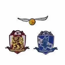 PACK 3 PARCHES GOLDEN SNITCH (HARRY POTTER)