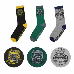 PACK 3 CALCETINES QUIDDITCH HOGWARTS (HARRY POTTER)
