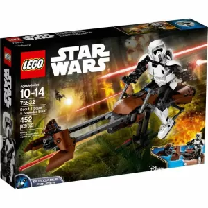 LEGO SCOUT TROOPER & SPIDER BIKE 75532 (STAR WARS)