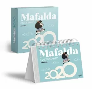 MAFALDA 2020 CALENDARIO CAJA AZUL