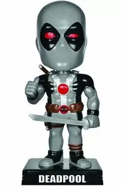 FIGURA DEADPOOL CABEZON GRIS (MARVEL)