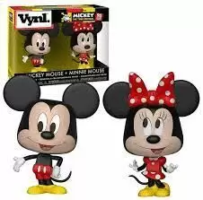 PACK FIGURAS MICKEY MOUSE + MINNIE MOUSE VYNL (MICKEY MOUSE 90 ANIVERSARIO)
