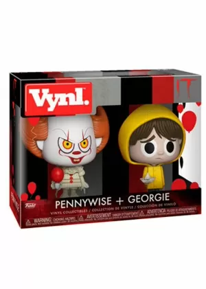PACK FIGURAS PENNYWISE + GEORGIE VYNL (IT)