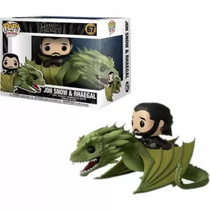 FUNKO POP JON SNOW MONTADO EN RHAEGAL -67- (JUEGO DE TRONOS 