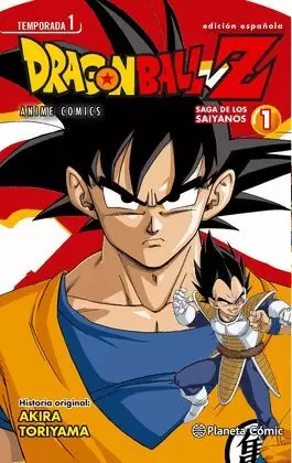 DRAGON BALL Z ANIME SERIES SAIYAN Nº 01